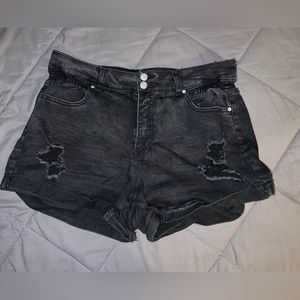 Black mom shorts